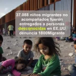 Niños migrantes no acompañados en EE.UU.