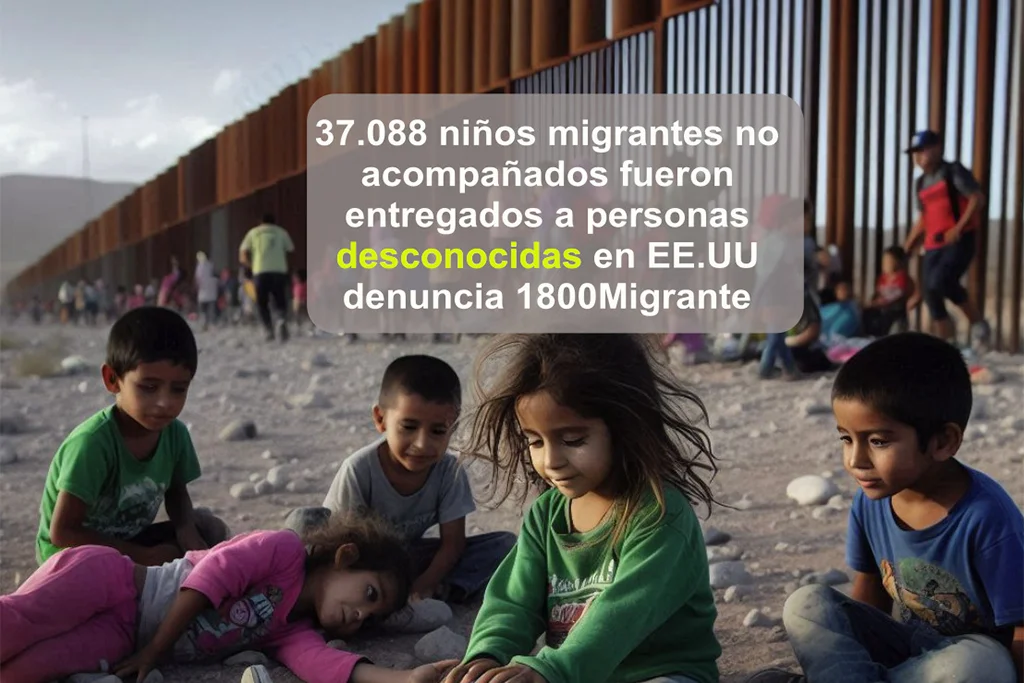 Niños migrantes no acompañados en EE.UU.